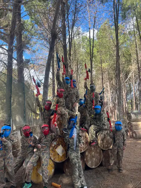 Paintball skirmish combat pack